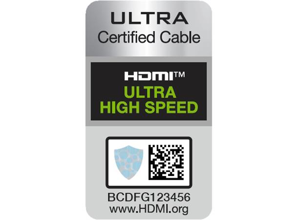Kordz HDMI Bravo 2m Ultra High Speed - 48Gbps 