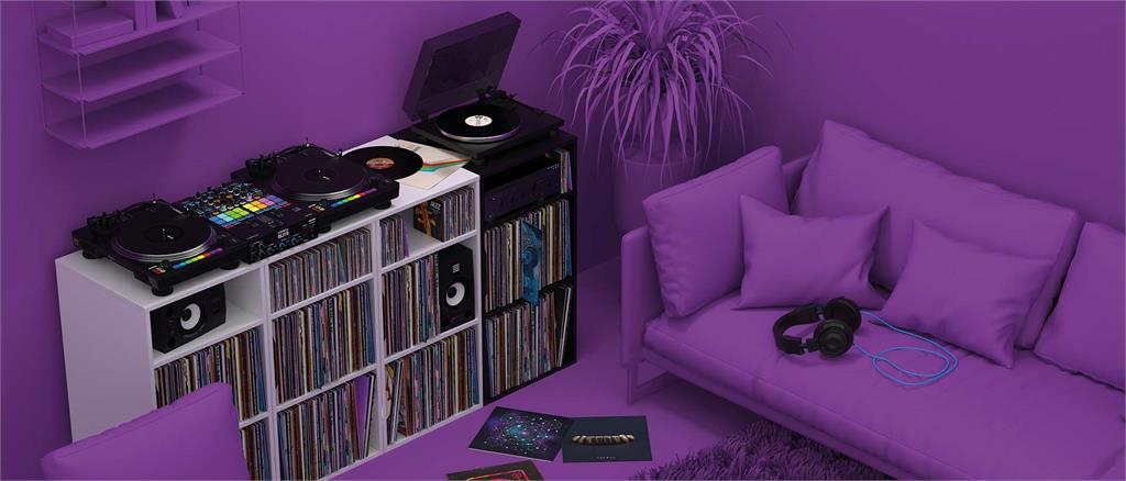 - Flotte modulbaserte vinyl-samlingen